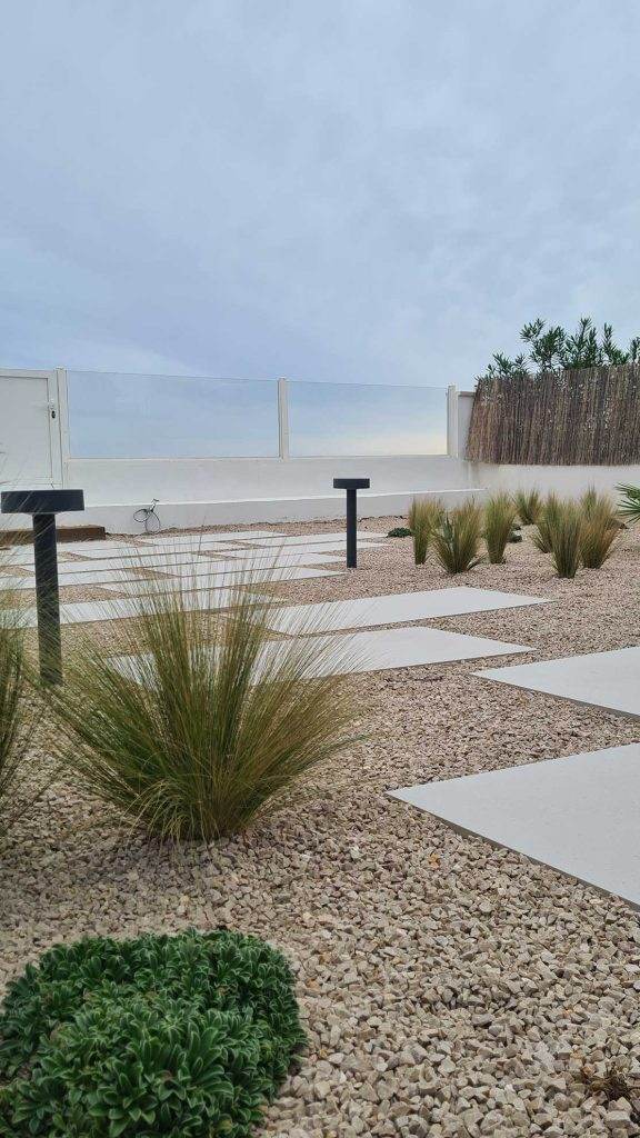 terraza en la playa